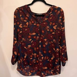 Flowy Floral Blouse